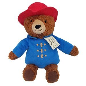Kohls Cares Paddington Bear Plush 14" Stuffed Animal Toy Brown Red Hat Blue Coat